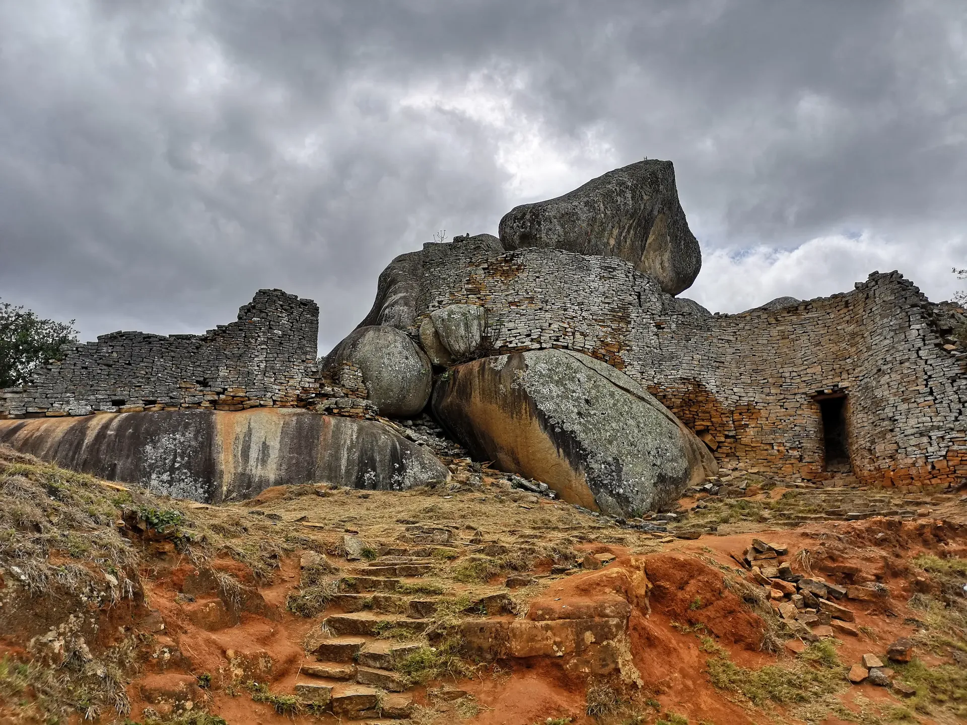 Zimbabwe – Great Zimbabwe ruiny